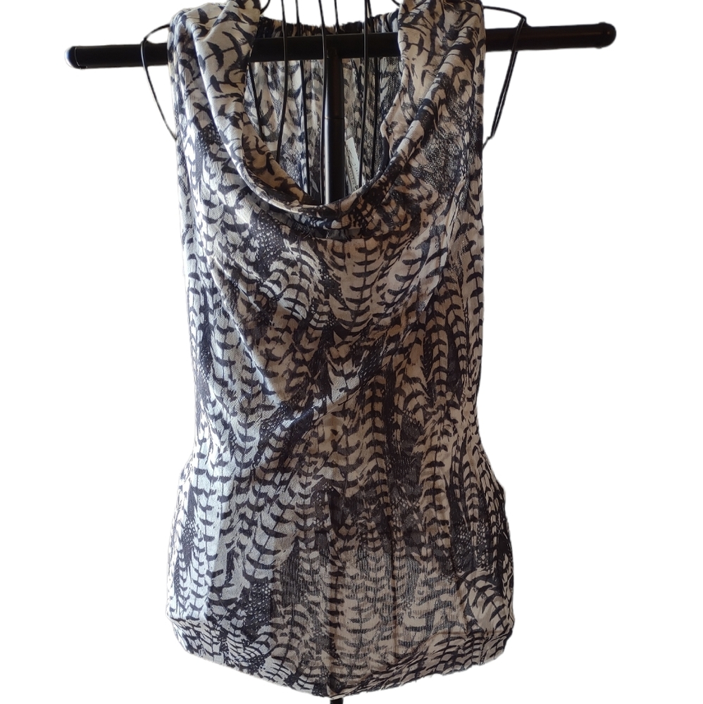 Size XL Double Layered Sheer Top.  New with Tags